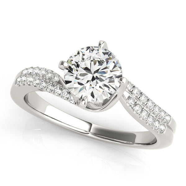 Petite Twist Diamond Engagement Ring (1/6 ct. tw.)
