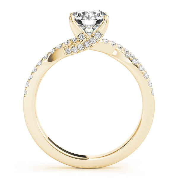Petite Twist Diamond Engagement Ring (1/4 ct. tw.)