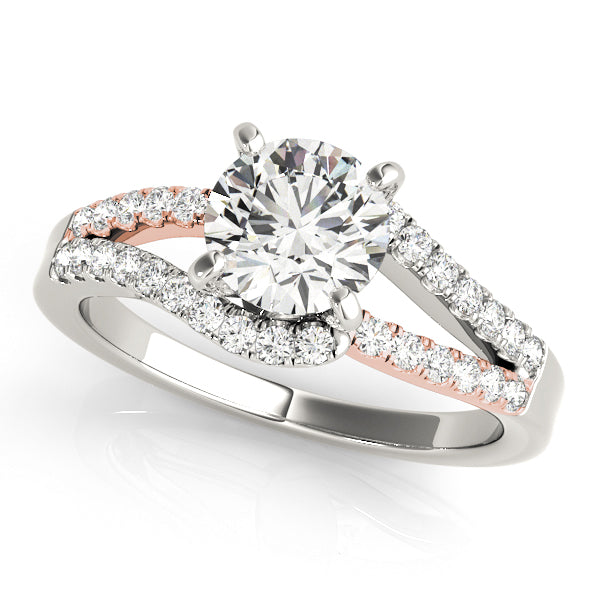 Petite Twist Diamond Engagement Ring (1/3 ct. tw.)