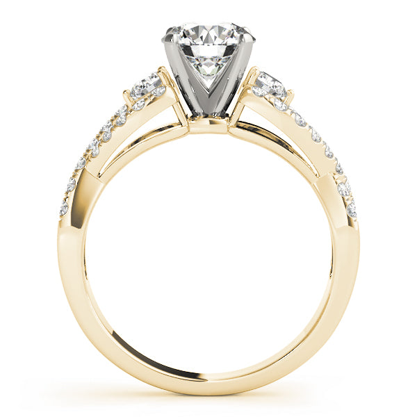 Twist Diamond Engagement Ring (3/8 ct. tw.)