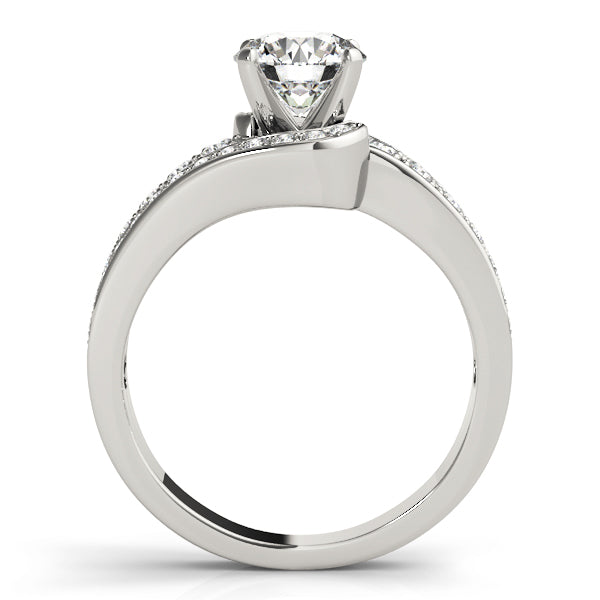 Channel-Set Diamond Engagement Ring (3/8 ct. tw.)