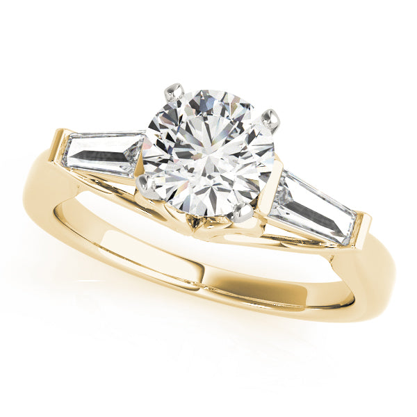 Tapered Baguette Diamond Three-Stone Engagement Ring (1/2 ct. tw.)