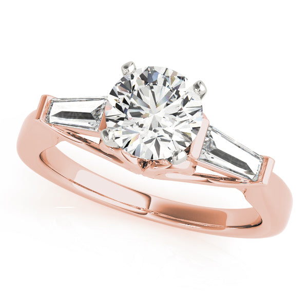 Tapered Baguette Diamond Three-Stone Engagement Ring (1/2 ct. tw.)