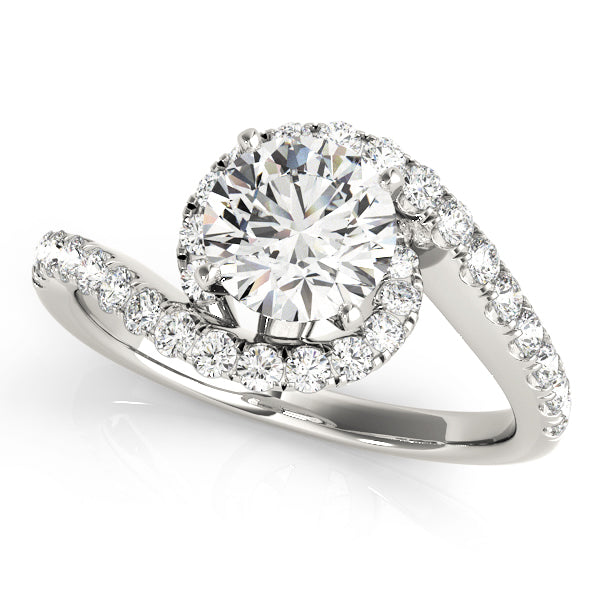 Twist Diamond Engagement Ring (1/3 ct. tw.)