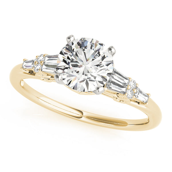 Tapered Baguette Diamond Engagement Ring (1/4 ct. tw.)