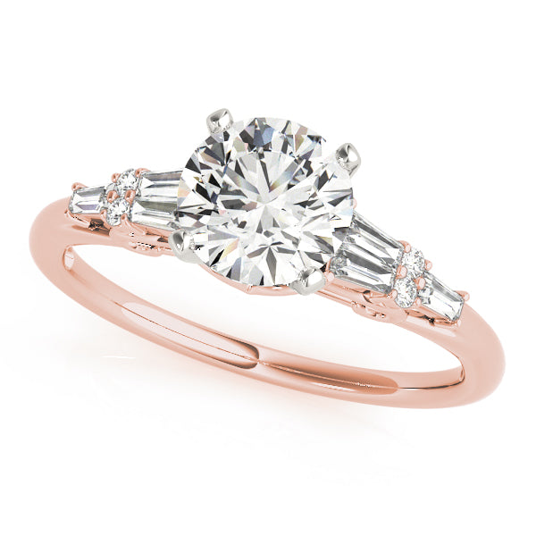 Tapered Baguette Diamond Engagement Ring (1/4 ct. tw.)