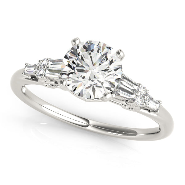 Tapered Baguette Diamond Engagement Ring (1/4 ct. tw.)