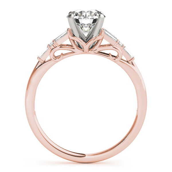 Tapered Baguette Diamond Engagement Ring (1/4 ct. tw.)