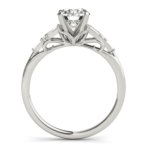 Tapered Baguette Diamond Engagement Ring (1/4 ct. tw.)