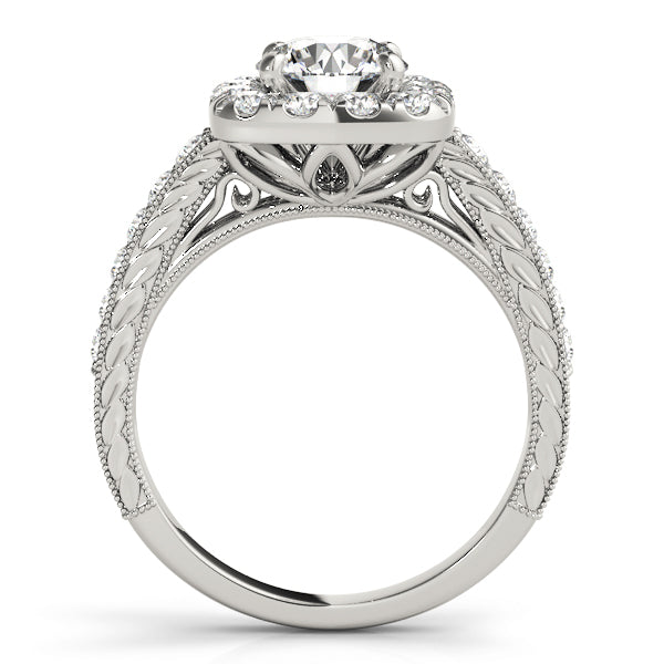 Cushion Halo Diamond Engagement Ring (1/2 ct. tw.)