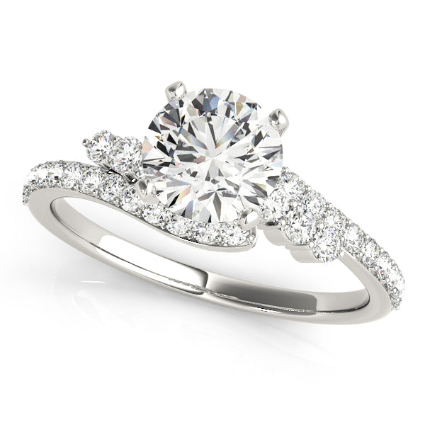 Petite Twist Diamond Engagement Ring (1/2 ct. tw.)
