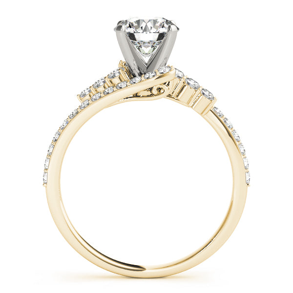Petite Twist Diamond Engagement Ring (1/2 ct. tw.)