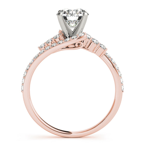 Petite Twist Diamond Engagement Ring (1/2 ct. tw.)
