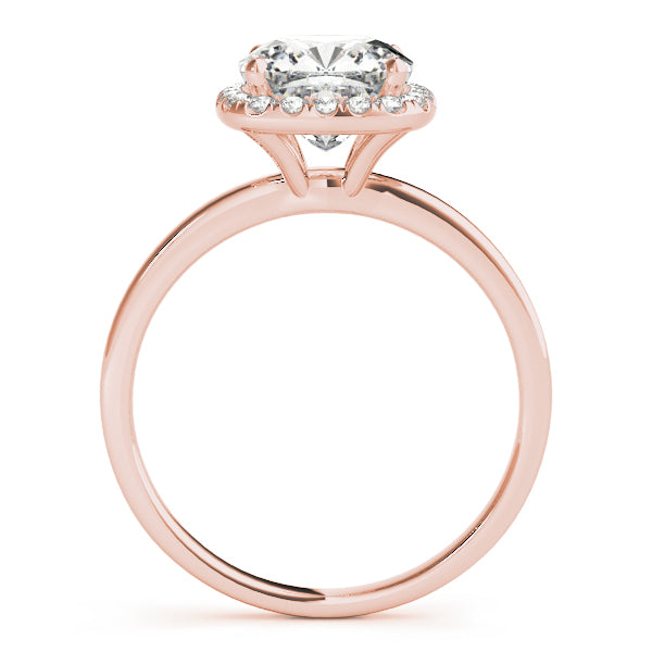 Cushion Halo Diamond Engagement Ring (1/8 ct. tw.)