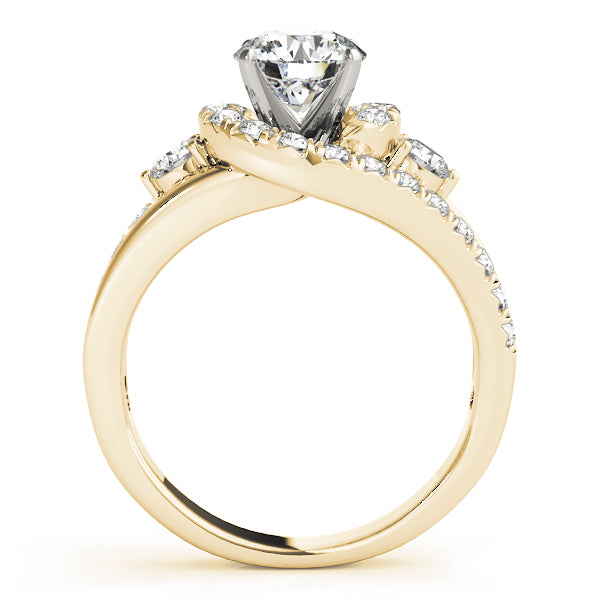 Twist Pavé Diamond Engagement Ring (1/2 ct. tw.)