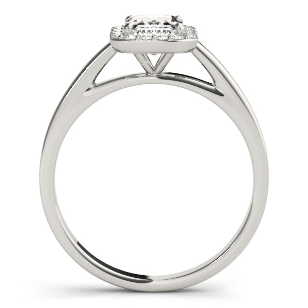 Halo Diamond Engagement Ring (1/8 ct. tw.)