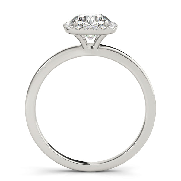 Cushion Halo Diamond Engagement Ring (1/8 ct. tw.)