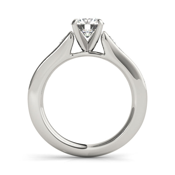 Channel-Set Diamond Engagement Ring (1/2 ct. tw.)