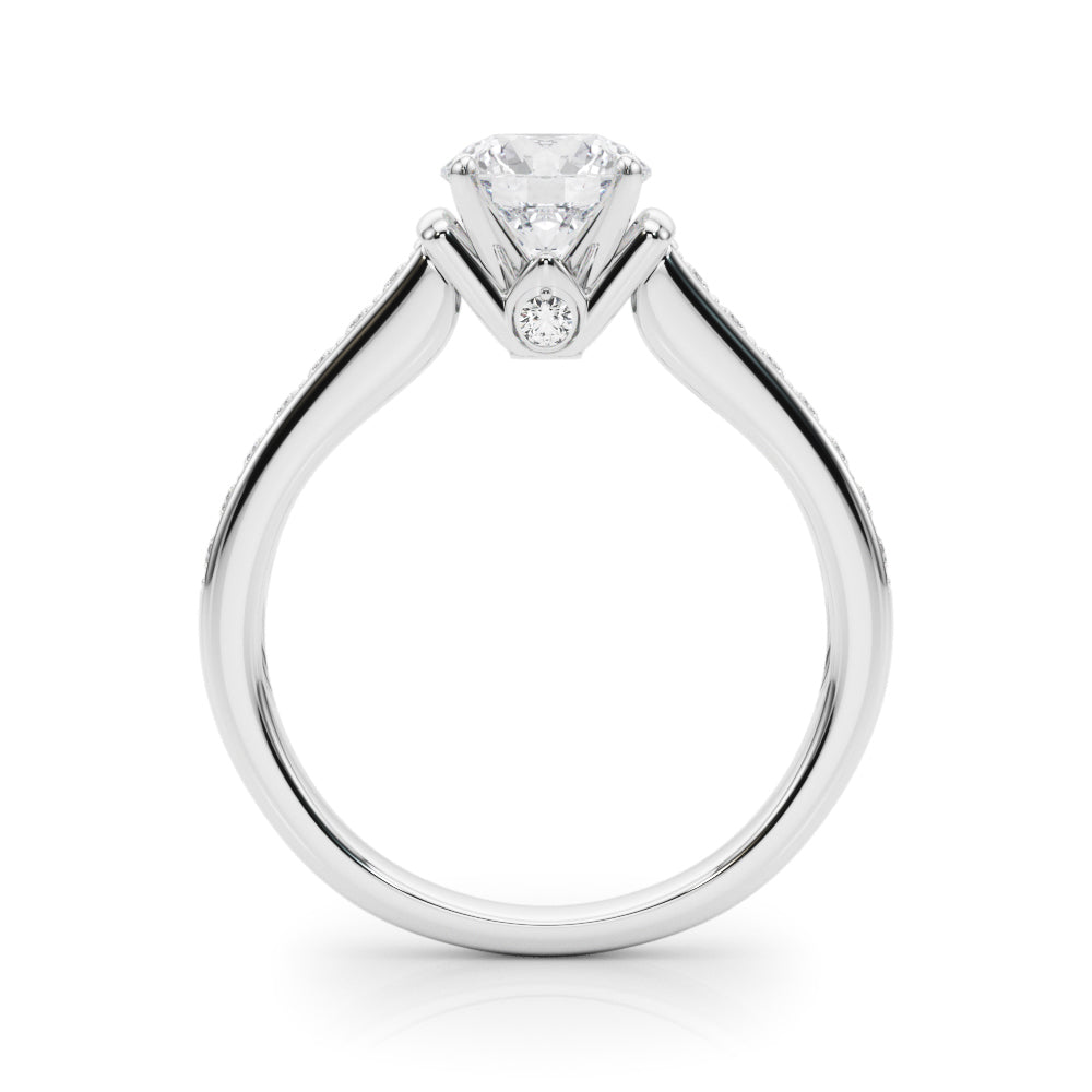Classic Channel-Set Diamond Engagement Ring (1/5 ct. tw.)