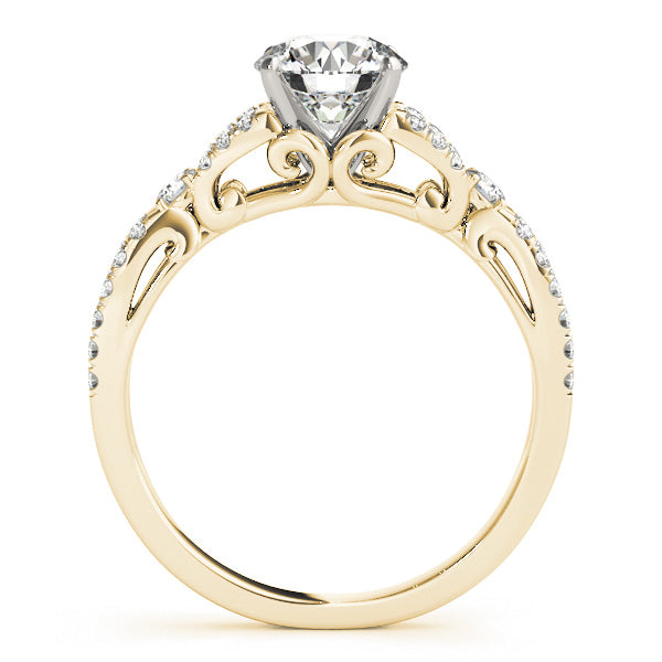 Petite Twist Diamond Engagement Ring (1/4 ct. tw.)