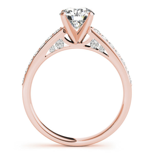 Classic Pavé Diamond Engagement Ring (3/8 ct. tw.)