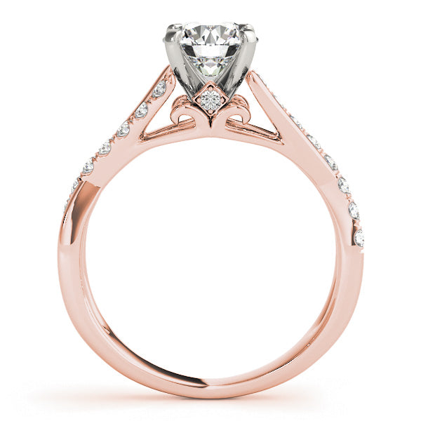 Petite Twist Diamond Engagement Ring (1/4 ct. tw.)