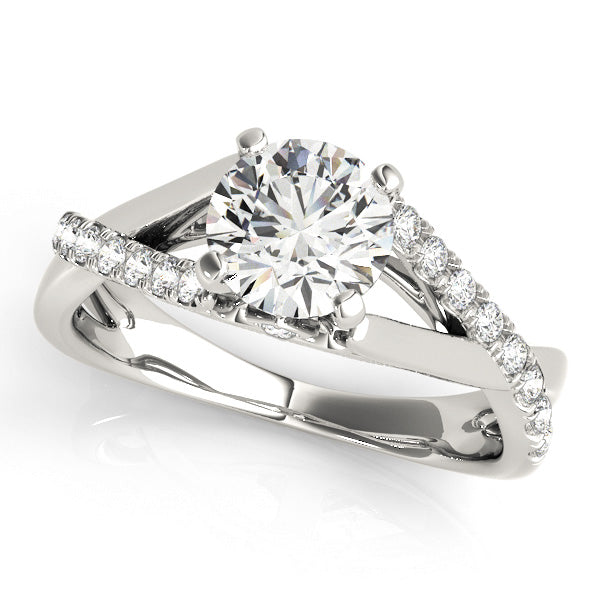 Petite Twist Diamond Engagement Ring (1/4 ct. tw.)