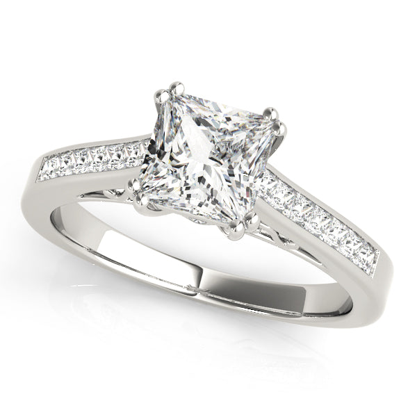 Channel-Set Diamond Engagement Ring (1/4 ct. tw.)