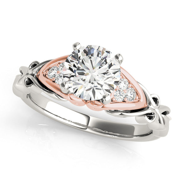 Split Shank Diamond Engagement Ring (1/15 ct. tw.)