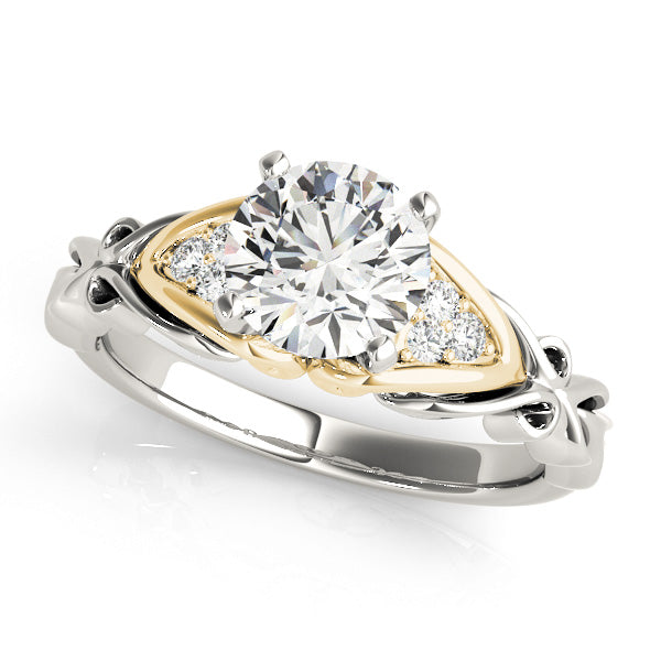 Split Shank Diamond Engagement Ring (1/15 ct. tw.)
