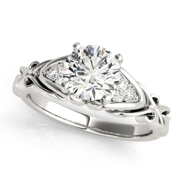 Split Shank Diamond Engagement Ring (1/15 ct. tw.)