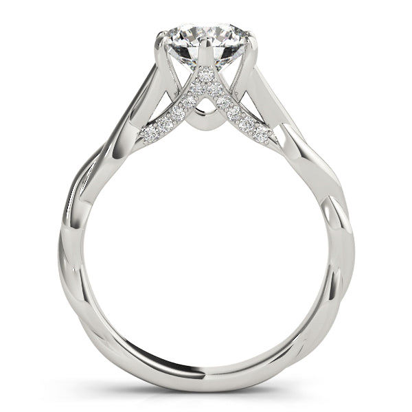 Petite Twist Diamond Engagement Ring (3/4 ct. tw.)