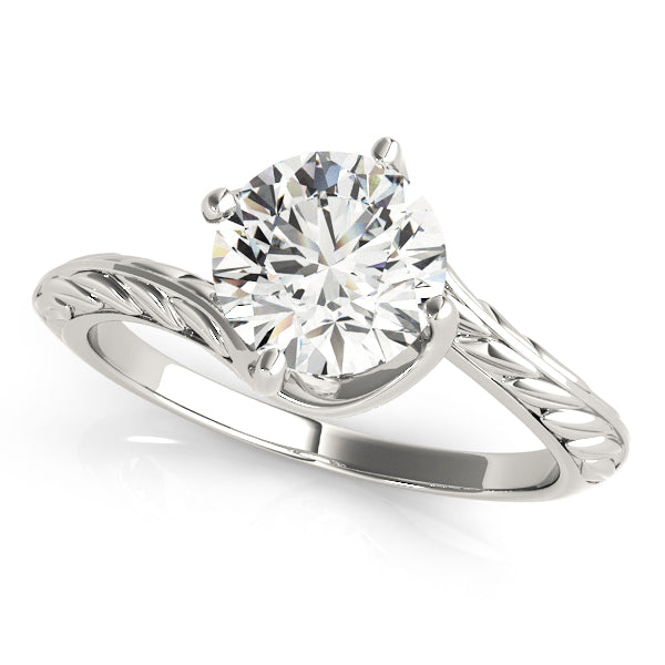 Engraved Solitaire Diamond Engagement Ring (1 3/4 ct. tw.)