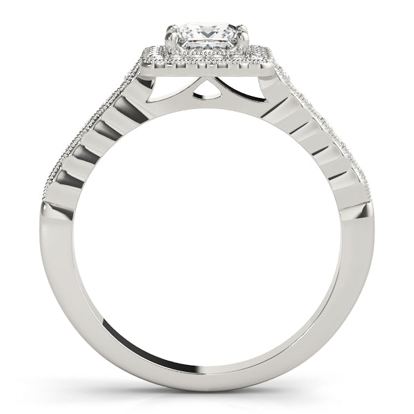Cushion Halo Diamond Engagement Ring (1/6 ct. tw.)