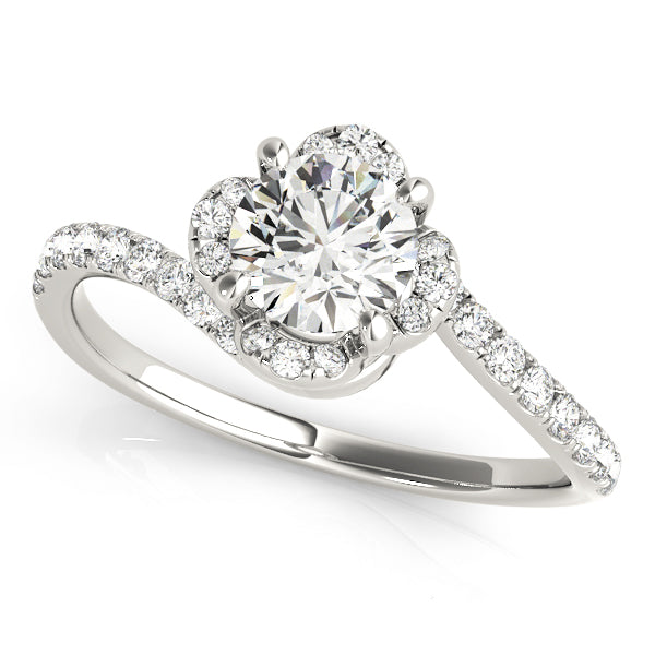 Romantic Twist Diamond Engagement Ring (1/3 ct. tw.)