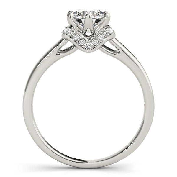 Classic Diamond Accent Solitaire Engagement Ring (1/10 ct. tw.)