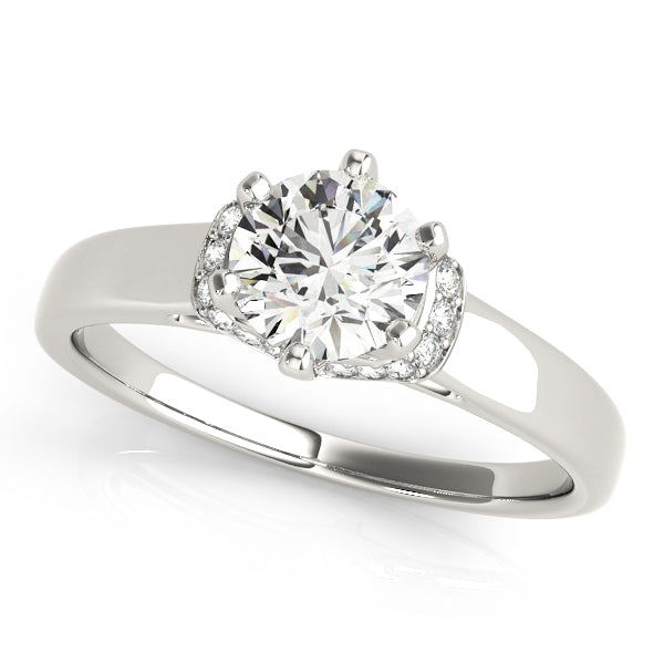 Classic Diamond Accent Solitaire Engagement Ring (1/10 ct. tw.)