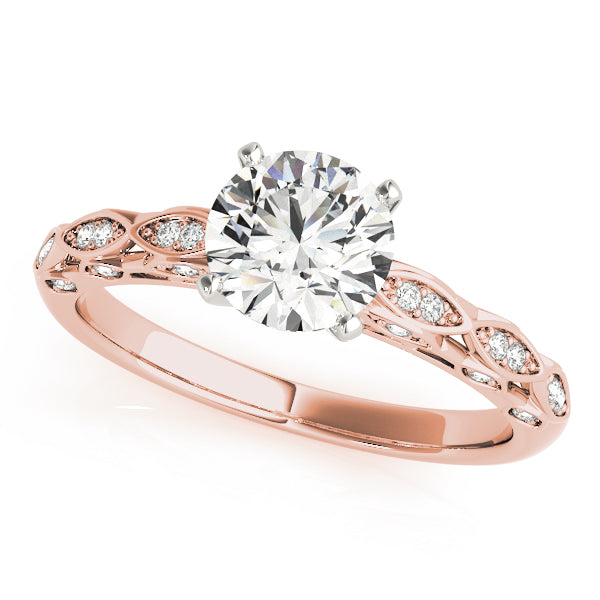 Organic Vine Diamond Engagement Ring (1/6 ct. tw.)