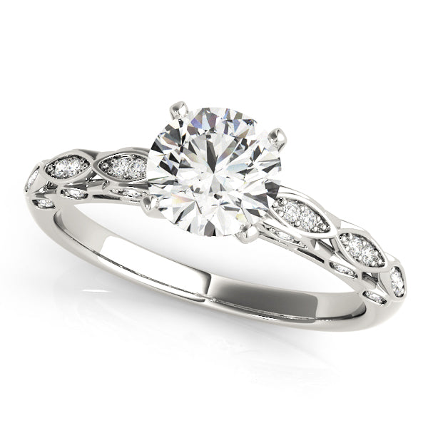 Organic Vine Diamond Engagement Ring (1/6 ct. tw.)
