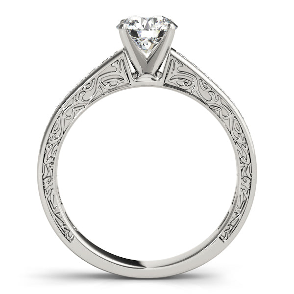 Channel-Set Diamond Engagement Ring (3/8 ct. tw.)