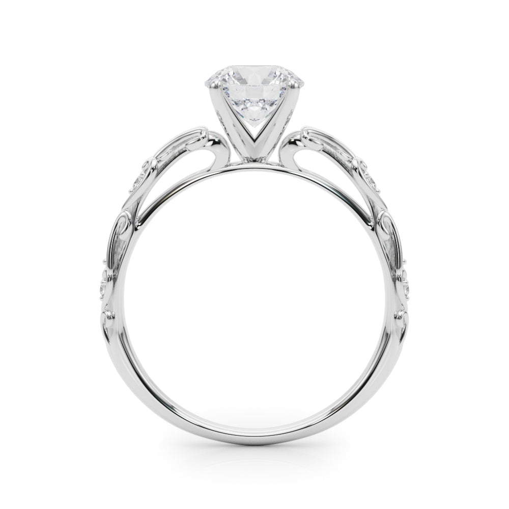 Romantic Vintage Diamond Engagement Ring (1/20 ct. tw.)