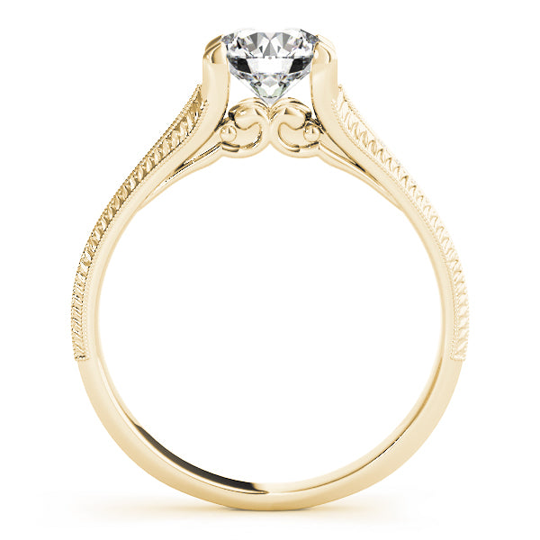 Petite Pavé Diamond Engagement Ring (1/6 ct. tw.)
