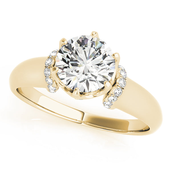Graduated Diamond Engagement Ring (1/6 ct. tw.)