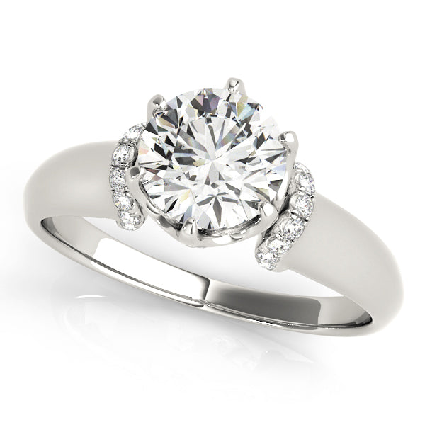Graduated Diamond Engagement Ring (1/10 ct. tw.)
