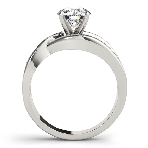 Modern Twist Diamond Engagement Ring (1/8 ct. tw.)