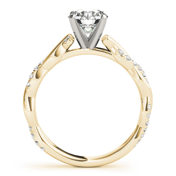 Petite Twist Diamond Engagement Ring (1/5 ct. tw.)