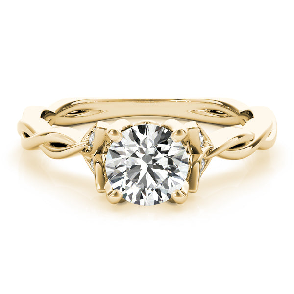 Petite Twist Diamond Engagement Ring (1/15 ct. tw.)