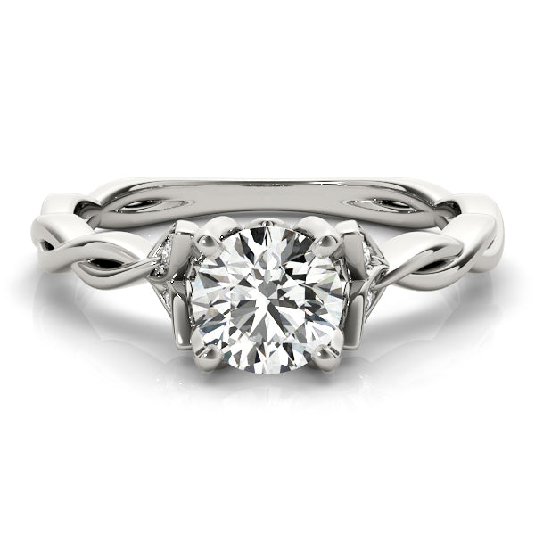 Petite Twist Diamond Engagement Ring (1/15 ct. tw.)