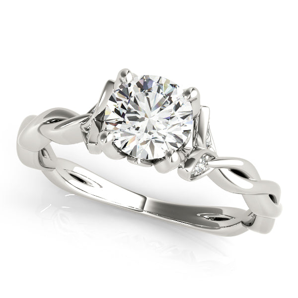 Petite Twist Diamond Engagement Ring (1/15 ct. tw.)