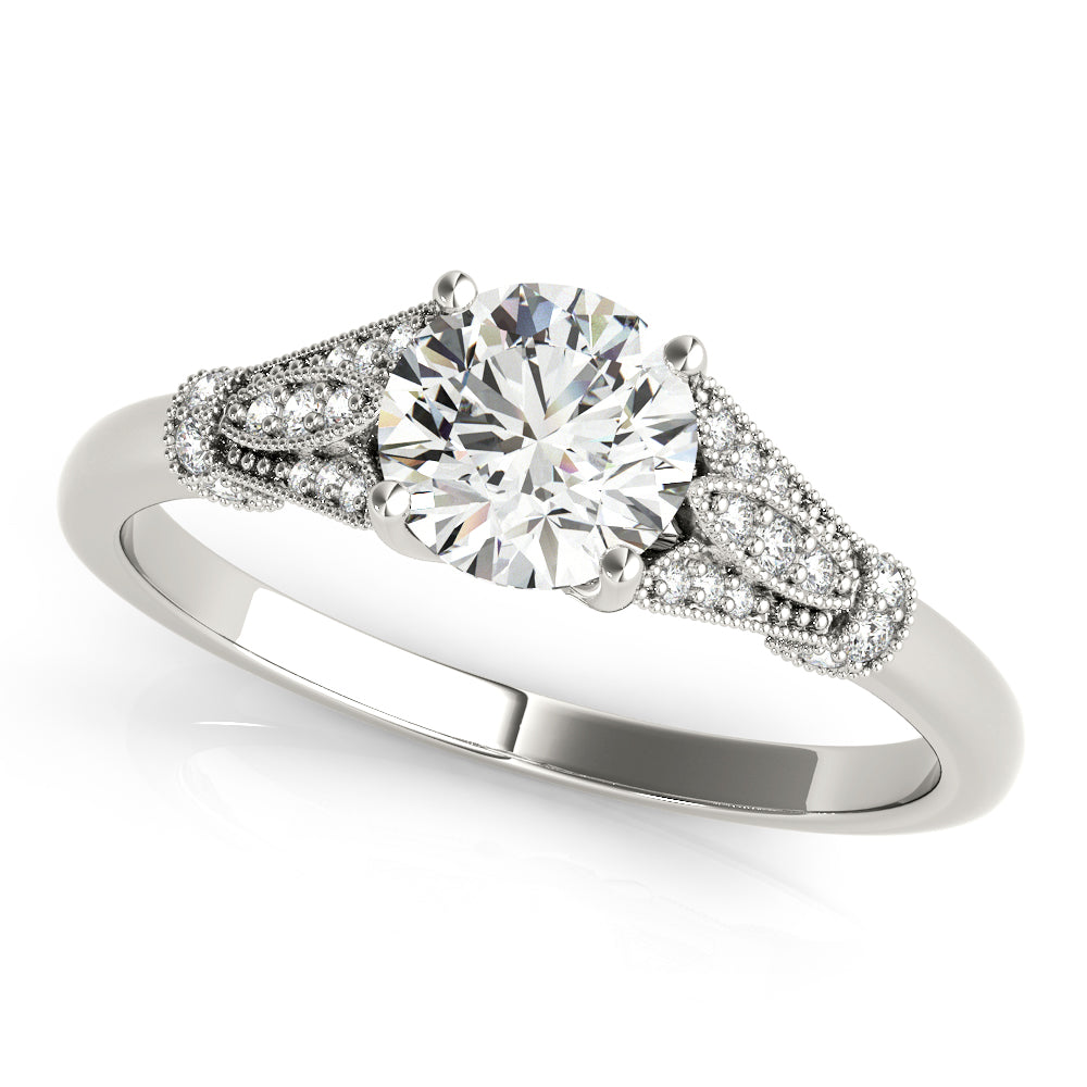 Vintage Milgrain Diamond Engagement Ring (2 ct. tw.)